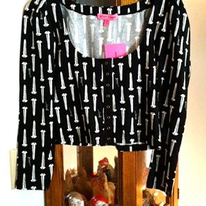 Betsey Johnson crop top